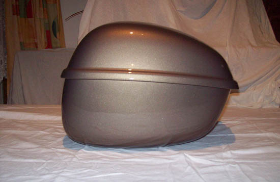 Topcase zilver